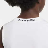 Nike Pro Big дитячі (для хлопчиків) Sleeveless Top колір білий