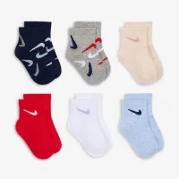 Nike Baby Swooshfetti Ankle носки (6 пары) многоцветный