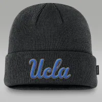 Nike UCLA Bruins Sideline Terra чоловічі Jordan College Cuffed Beanie колір чорний