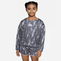 Nike Icon Clash Crew Little детские Crew цвет черный