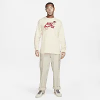 Nike SB Long-Sleeve Skate футболка колір білий