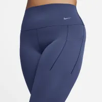 Nike Universa женская Medium-Support С высокой Талией 7/8 лосины с карманамисиний