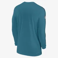 Jacksonville Jaguars Sideline Coach чоловічі Nike Dri-FIT NFL Long-Sleeve Top колір зелений