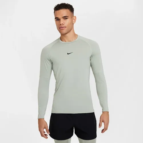 Nike Pro чоловічі Dri-FIT Slim Long-Sleeve Fitness Top колір зелений