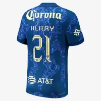 Henry Martín Club America 2024/25 Match Away чоловічі Nike Dri-FIT ADV Soccer Jersey блакитний
