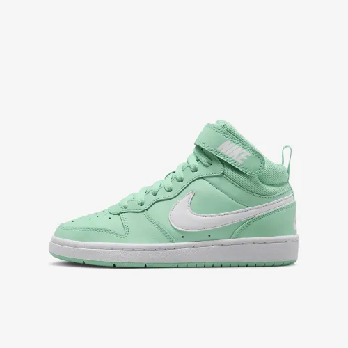 Nike Court Borough Mid 2 Big дитячі Кросівки колір зелений