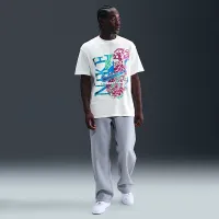 Nike чоловічі баскетбольні футболка колір білий