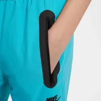 Nike Tech Big детские (для мальчиков) Woven Pants цвет зеленый