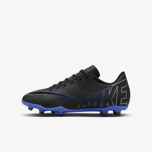 Nike Jr. Mercurial Vapor 15 Club Little/Big детские Multi-Ground Low-Top футбольные бутсы цвет черный