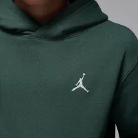 Nike Jordan Brooklyn Fleece Big детские Pullover Толстовка с капюшоном цвет зеленый