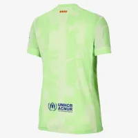 FC Barcelona 2024/25 Stadium Third женская Nike Dri-FIT Soccer Replica Jersey Yellow