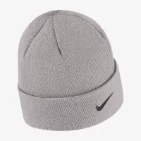 Nike Swoosh Tennis Cuffed Beanie цвет серый