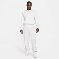 Nike Solo Swoosh чоловічі Open-Hem Fleece Pants колір коричневий