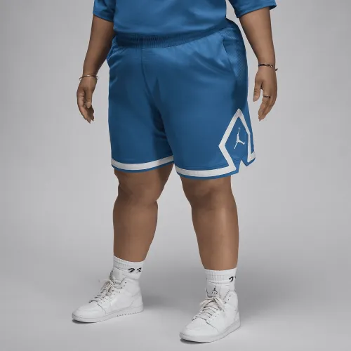 Nike Jordan Sport жіноча Diamond шорти (великі розміри) блакитний