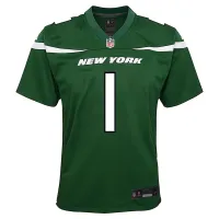 Sauce Gardner New York Jets Big дитячі Nike NFL Game Jersey колір зелений