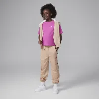 Nike Jordan MJ Brooklyn Essentials Big детские футболка Pink