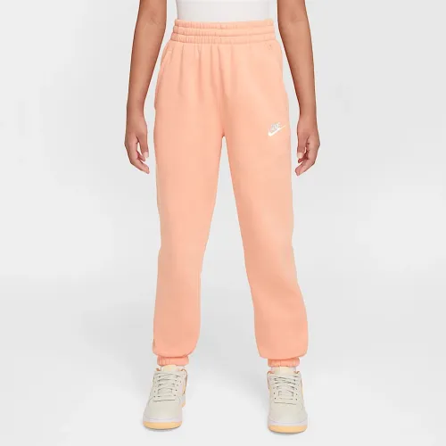 Nike Sportswear Club Fleece Big дитячі Loose Pants Orange
