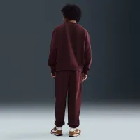 Nike Solo Swoosh чоловічі Fleece Crew колір червоний
