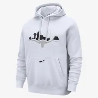 Dallas Mavericks Club City Edition мужские Nike NBA Fleece Pullover Толстовка с капюшоном цвет белый