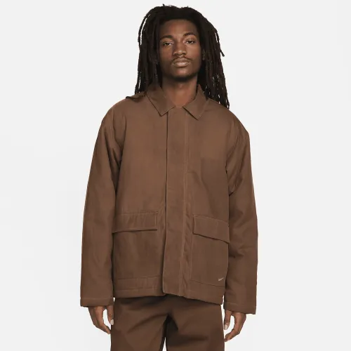 Nike Life чоловічі Waxed Canvas Work Куртка колір коричневий
