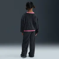 Nike Little детские 2-Piece Lurex Waffle набор цвет черный