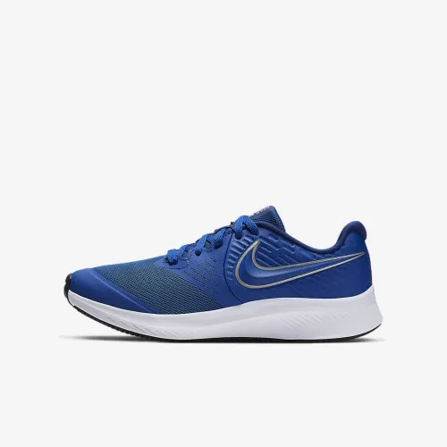 Nike Star Runner 2 Big детские Road Running Кроссовки синий