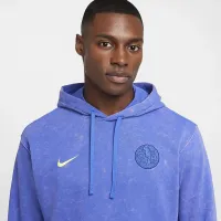 Club Америка Club Third чоловічі Nike Soccer French Terry Pullover Толстовка з капюшоном блакитний