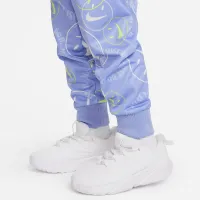 Nike Smiley Swoosh Printed Tricot набор Toddler Tracksuit цвет фиолетовый