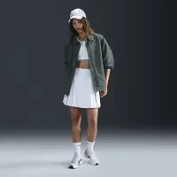 Nike Sportswear Essential женская оверсайз UV Woven Coaches' Куртка цвет зеленый