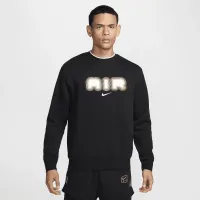 Nike Air чоловічі Fleece Crew-Neck світшот колір чорний