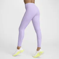 Nike Universa жіноча Medium-Support З високою талією 7/8 лосіни з кишенямиколір фіолетовий