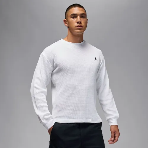 Nike Jordan Flight Mountainside мужские Long-Sleeve Waffle Shirt цвет белый
