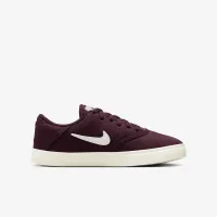 Nike SB Check Canvas Big детские Skate Кроссовки цвет красный