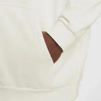 Nike Club Fleece мужские оверсайз French Terry Pullover Толстовка с капюшоном цвет белый