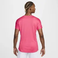 Rafa Challenger чоловічі Nike Dri-FIT Short-Sleeve Tennis Top Pink