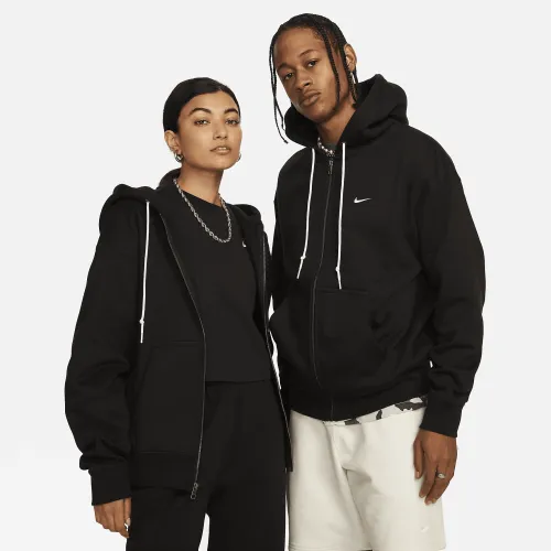 Nike Solo Swoosh чоловічі Full-Zip Толстовка з капюшоном колір чорний