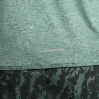Nike Dri-FIT Swift Element UV женская 1/4-Zip Running Top (большие размеры) цвет зеленый