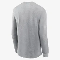 Philadelphia Eagles Super Bowl LIX Bound Nola Inspiколір червоний чоловічі Nike NFL Long-Sleeve футболка колір сірий