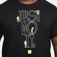 Nike чоловічі Fitness футболка колір чорний