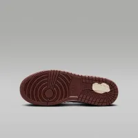 Nike Air Jordan 1 Low SE Big детские Кроссовки цвет коричневый