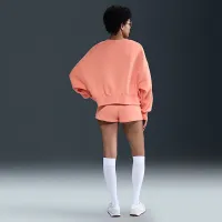 Nike Sportswear Phoenix Fleece женская Over-оверсайз Crew-Neck свитшот Orange