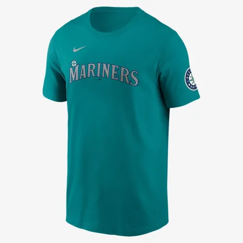 Julio Rodríguez Seattle Mariners Fuse Inline Men’s Nike MLB футболка блакитний