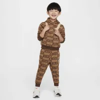 Nike Sportswear Textuколір червоний Club Toddler Fleece Pullover Толстовка з капюшоном колір коричневий