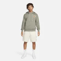 Nike Standard Issue мужские Dri-FIT French Terry Pullover баскетбольные Толстовка с капюшоном цвет серый