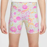 Nike Flow-Ral Little детские Printed Bike шорты цвет белый