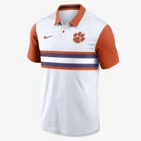 Clemson Tigers Primetime Campus Vapor мужские Nike Dri-FIT College Polo цвет белый