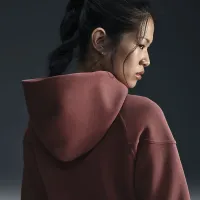 Nike Sportswear Tech Fleece Windrunner женская Full-Zip Толстовка с капюшоном цвет коричневый