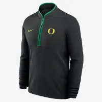 Oregon Victory мужские Nike Dri-FIT College 1/2-Zip Long-Sleeve Top цвет черный