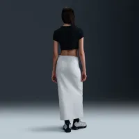 Nike Sportswear Tech Fleece женская Slim Maxi юбка цвет серый