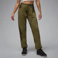 Nike Jordan Brooklyn Fleece женская Printed Pants цвет зеленый